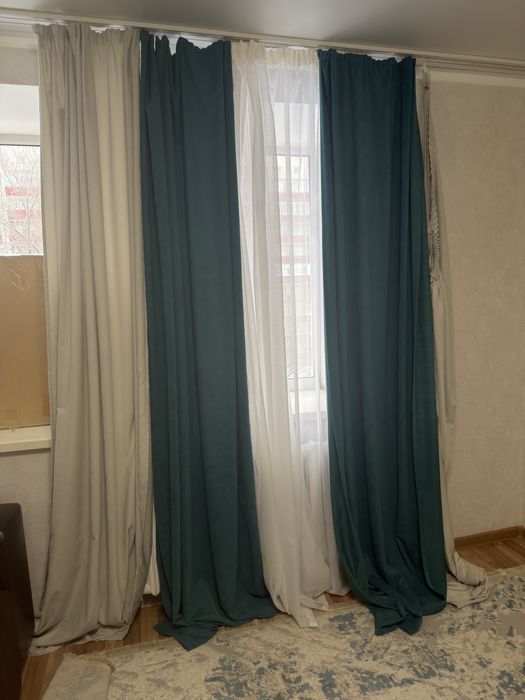 Продам комплект штор с тюлю