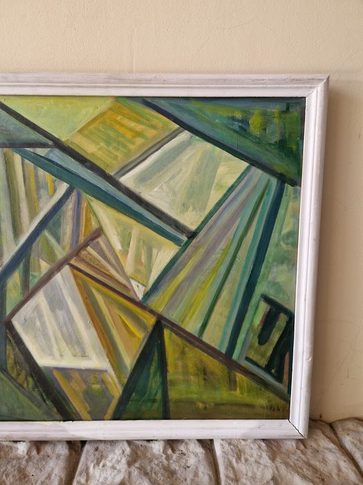 Венко Петров масло автор Кюстендил платно композиция