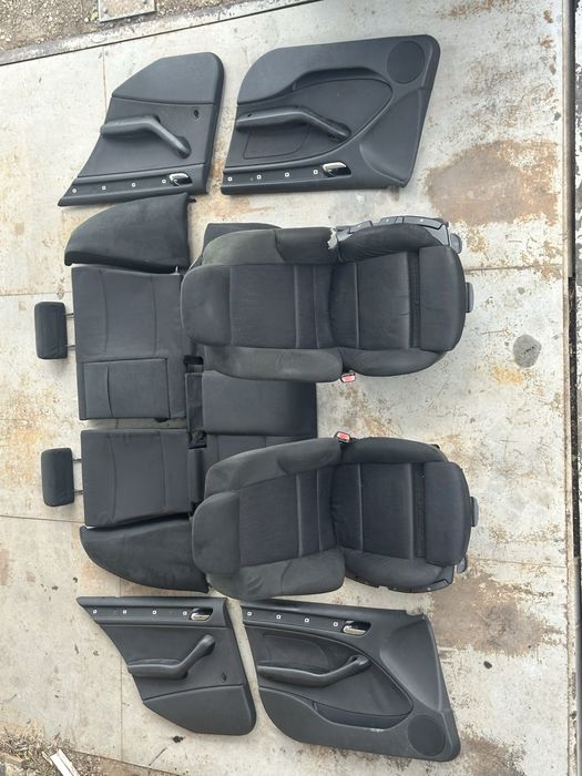 Салон рекаро алкантара BMW e46 седан