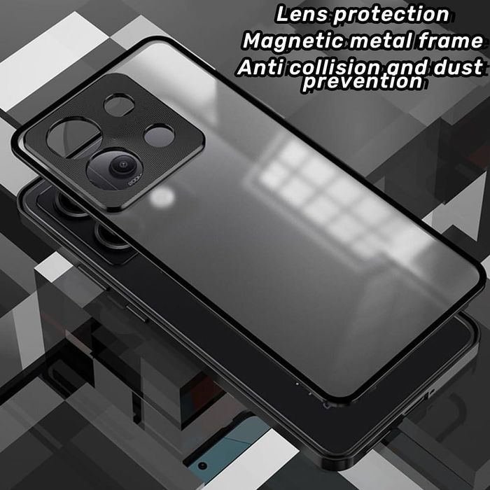 Двоен Магнитен Кейс за Xiaomi Redmi Note 13 Pro 5G