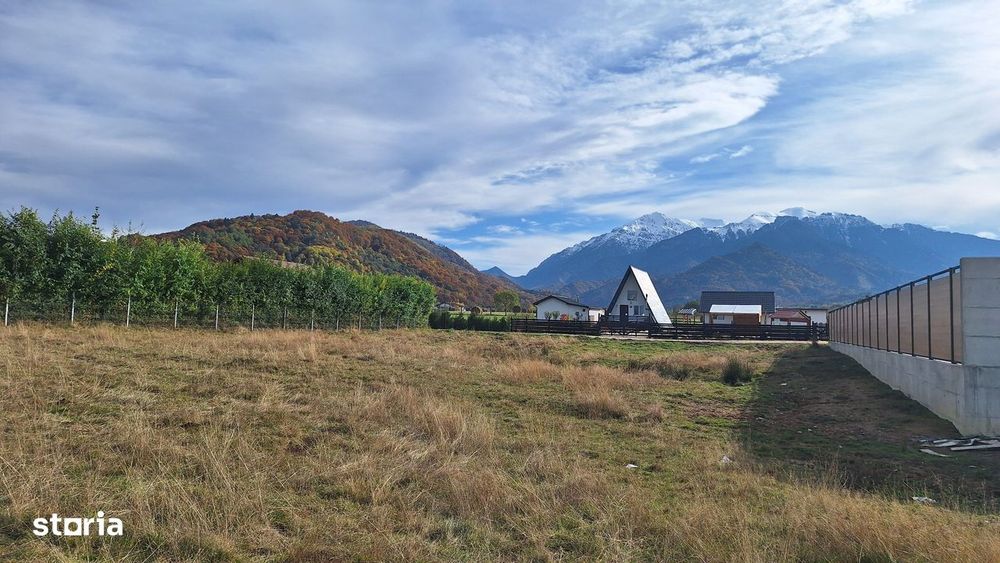 Teren 1000mp cu PUZ in Rasnov, Glajerie