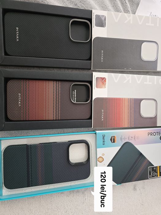 Husa iphone 16pro max 120lei/buc