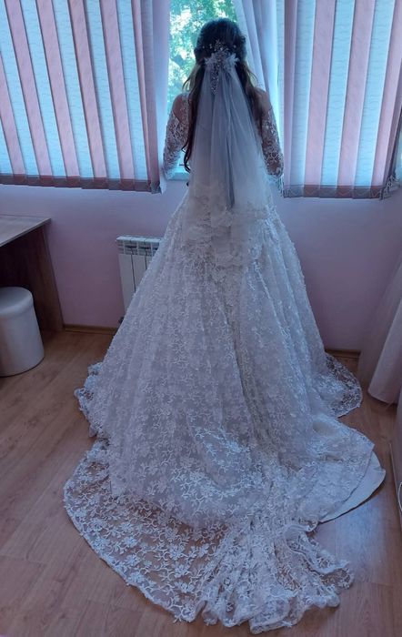 Булчинска рокля дълга