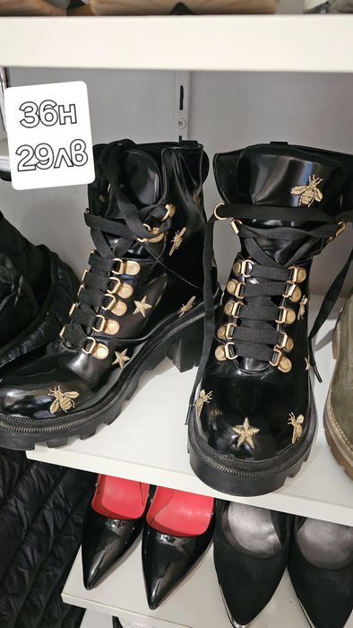 Ботуши zara, gianni