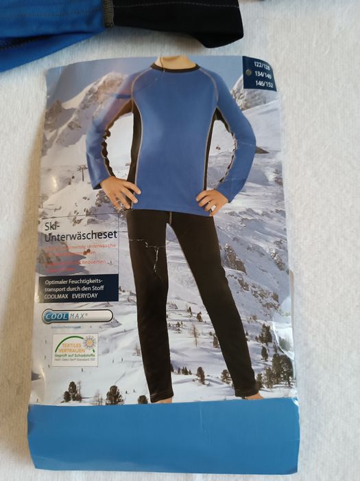 Ново термо дишащо  бельо за ски.