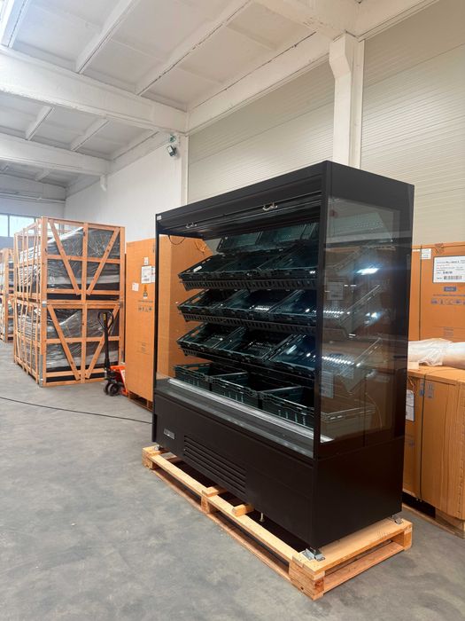 Vitrina Frigorifica pentru Legume Fructe/ 200x75x208cm/ NOU