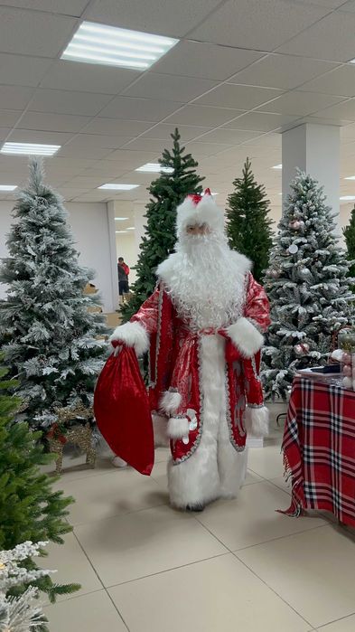 Дед Мороз карнавальный костюм новый