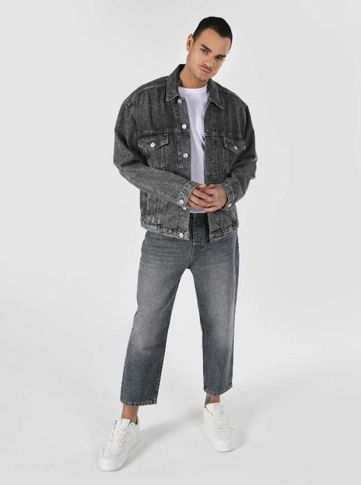 Джинсовая куртка Colin’s  серый XXL