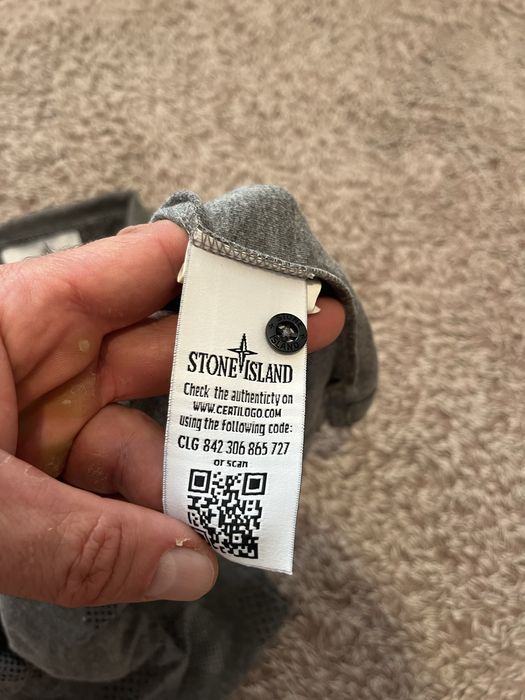 Stone Island Camo-оригинална мъжка тениска с яка