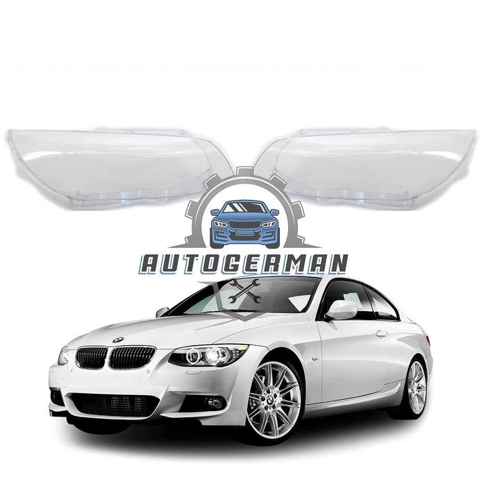 Капаци фарове BMW 3 Series E93 Cabrio (10-14) стъкло фар крушки БМВ 3 Серия Е93 Кабрио xenon