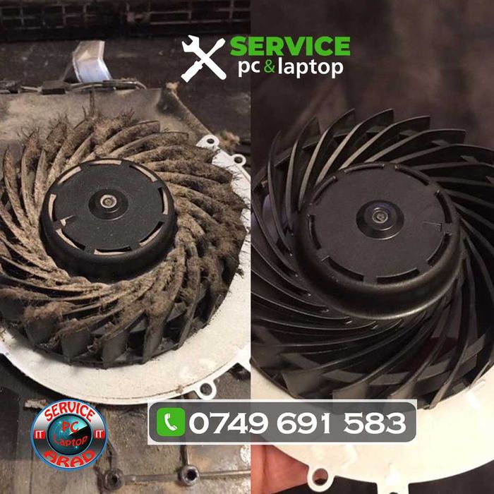 Service de Reparatii PC Laptop la domiciliu Arad / Instalari Windows 11/ 10, Office / Curatare praf laptop si PC/ Console PlayStation PS4/PS5/Xbox