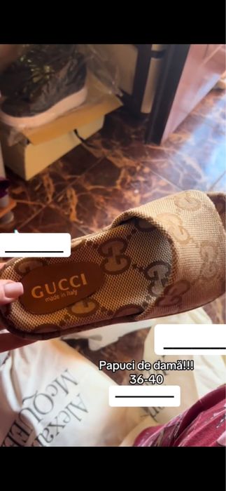 papuci gucci damă