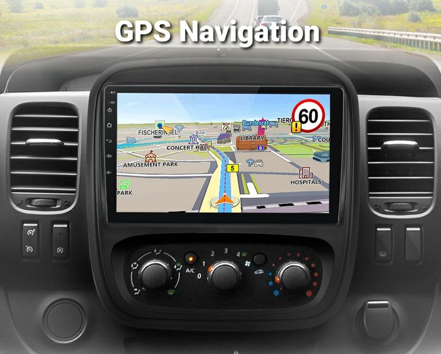 Navi Android Renault Trafic 3 (2014-2021), Opel Vivaro B (2014-2018)