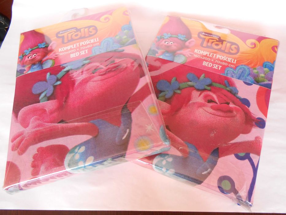 lenjerii de pat Disney Trolls en gros