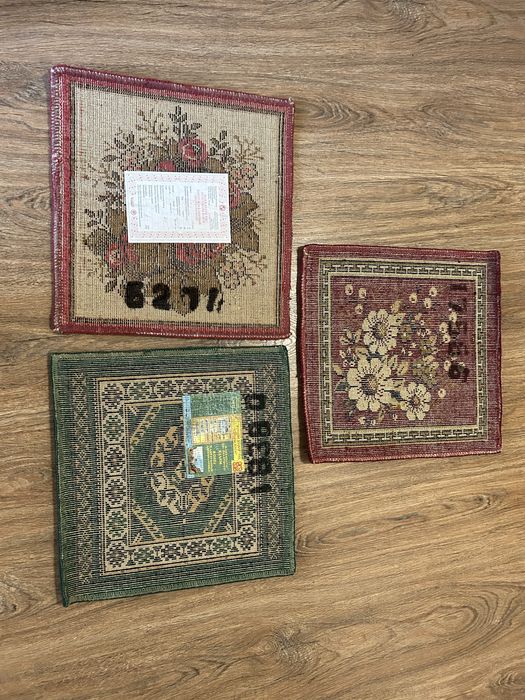 Сидушки ковровые шерсть ссср