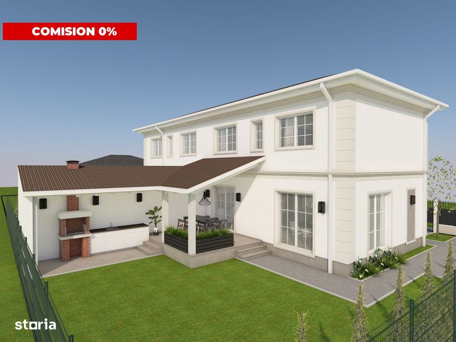 COMISION 0% Duplex modern, 4 camere, 110 mp utili, 200 mp teren - Giro