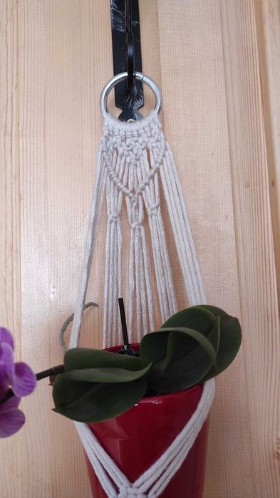 Плетени саксийници - макраме