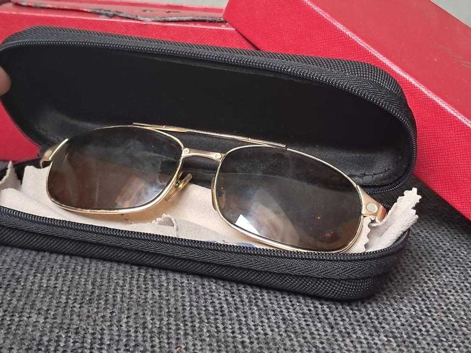 Oчила Cartier Paris Red Wooden Temple 59-16-130