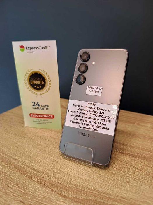 (AG51) Samsung Galaxy S24 b1210 - Garantie 2 ani!