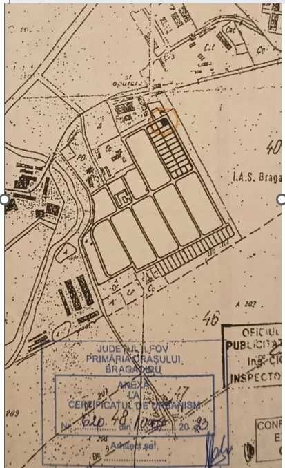 Teren intravilan 456 mp - Bragadiru – str. Dumbravei