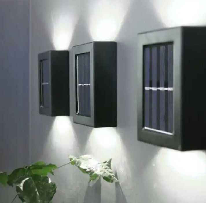 Set 4 lampi solare exterior ,bidirectionale