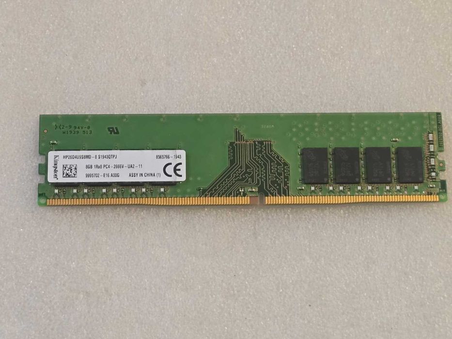 Memorie RAM Kingston 8GB DDR4 2666MHz Desktop (HP26D4U9S8MD-8)