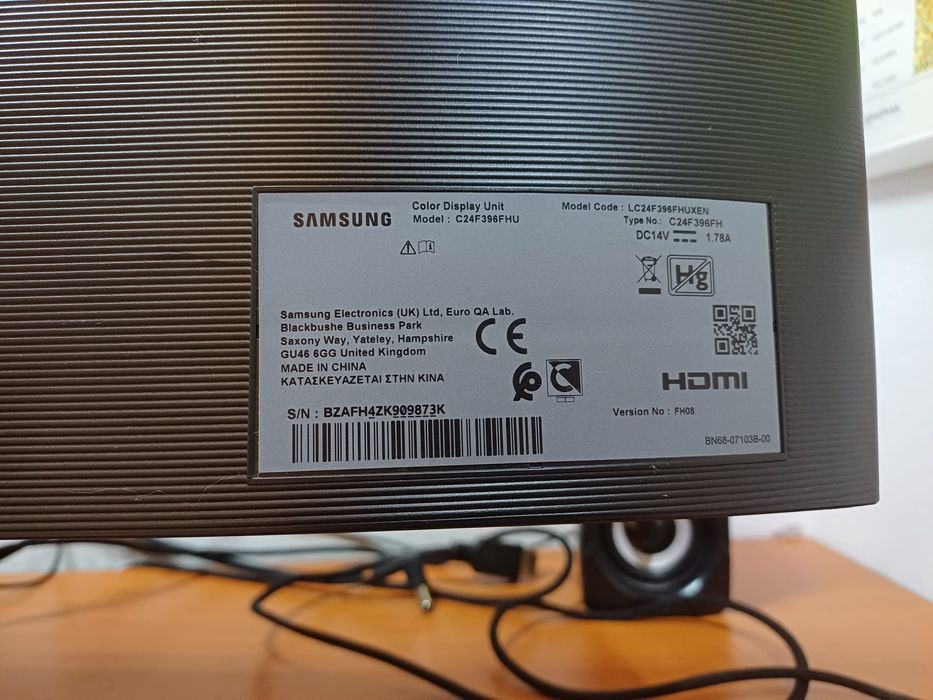 Monitor gaming 24 inch