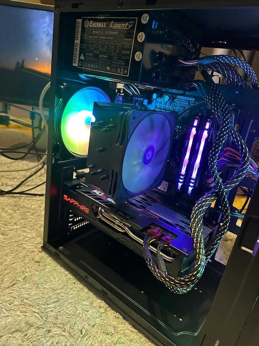 PC Gaming I7 7700 16GB Ram SSD 500GB GTX 1070 sau RX 580 8 GB HDD 1TB
