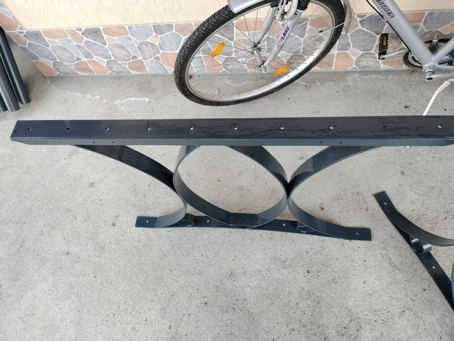Picioare de masa foarte solide vopsite gri antracit