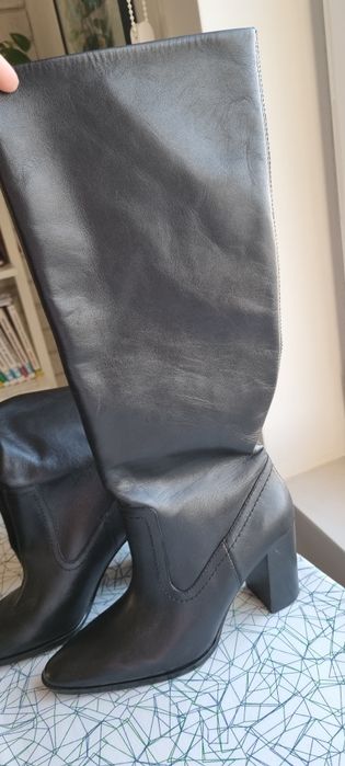 Кожени обувки Манго