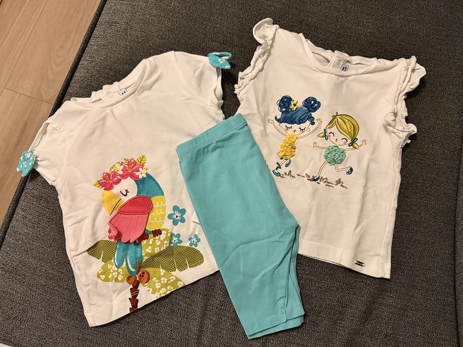 Лот дрешки Mayoral, Obaibi, H&M, Petit Bateau 68-74 р-р (6-9 мес.)
