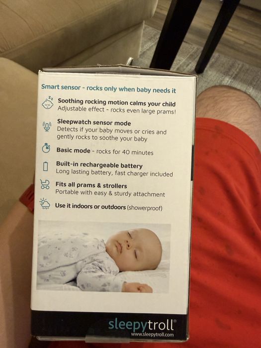 Sleepytroi което помага на бебето да спи дълго и добре в количката