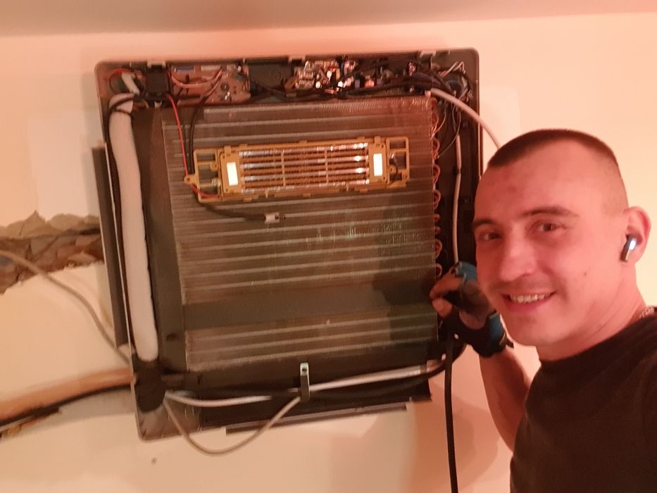 Установка кондиционера