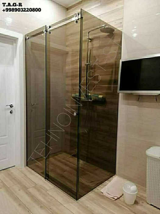 Стеклянный душевый кабины,  душ кабиналар