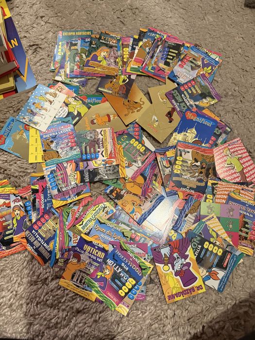 178 cartonate carti de joc Scooby-Doo Deagostini