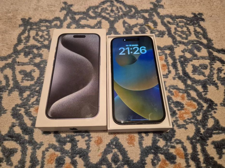 Iphone 15 pro обмен есть