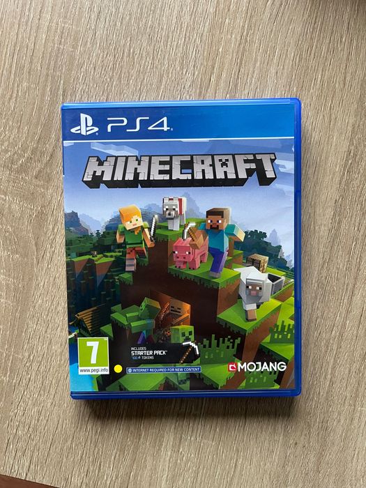 minecraft ps4…..