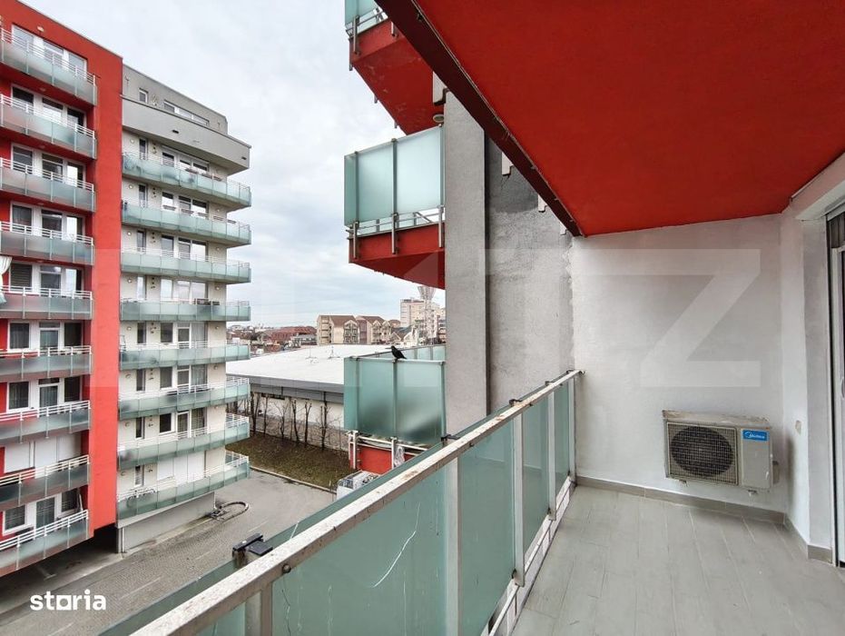 Studio de vanzare, etaj 3, balcon 8 mp - Ared