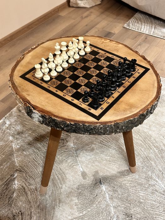 Masa de sah handmade