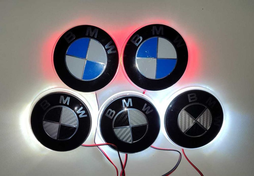 Значки BMW с подсветкой и без Е36 Е34 Е38 Е39 Е46
