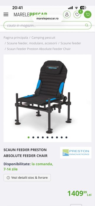 Scaun Preston Absolute 36 Feeder Chair