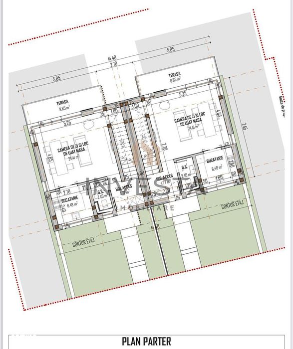 Duplex premium cu panorama, strada retrasa, zona Andrei Muresanu