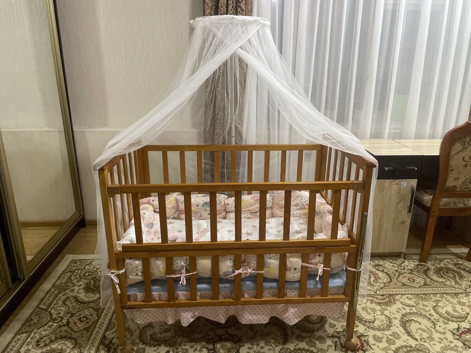 Детский манеж кровать