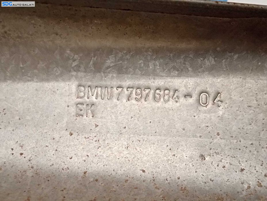 Scut Protectie Termica Galerie Evacuare BMW Seria 5 E60 E61 3.0 D 2003 - 2010 Cod 7797684-04 7797685-04 [M5921]
