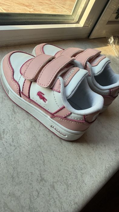 Original Lacoste T-Clip Kids Sneakers EU 22 – Excellent Condition