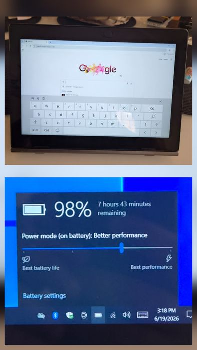 vand laptop 2 in 1 Lenovo IdeaPad D330.10,1"FH Touchscreen.Intel Quad Core.4 Gb Ddr4.Ssd 128 Gb
