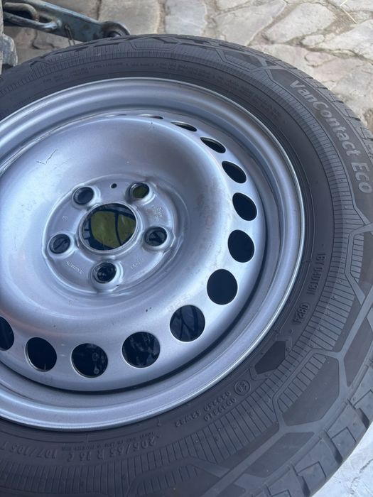 Roți VW T6, anvelope noi 205/65R16 C