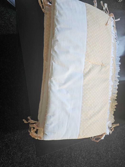 Baldachin cu suport, aparatori si lenjerie patut