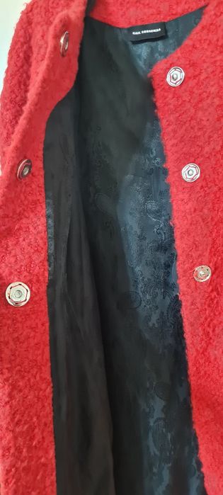 Шикарное буклированное пальто