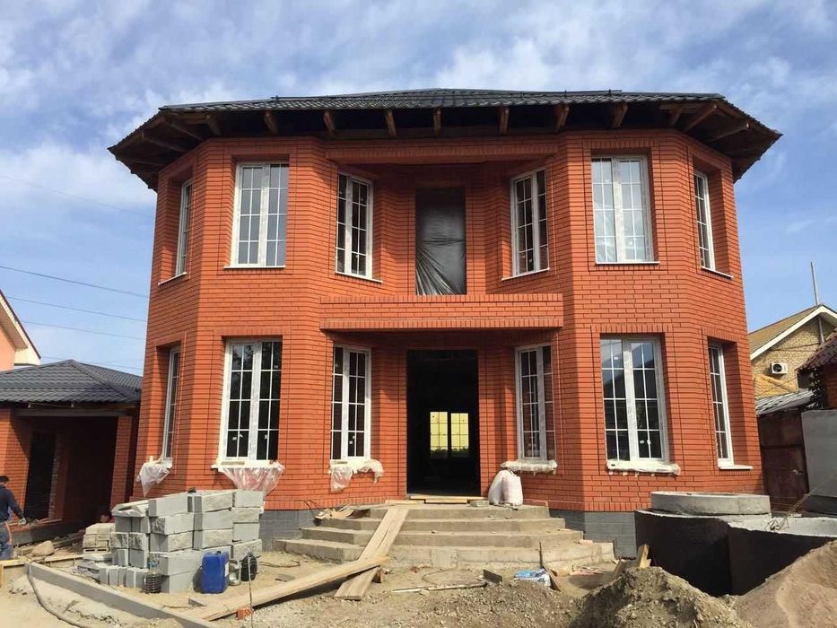 Облицовочный кирпич красный 220 тг евро формат 0.7НФ